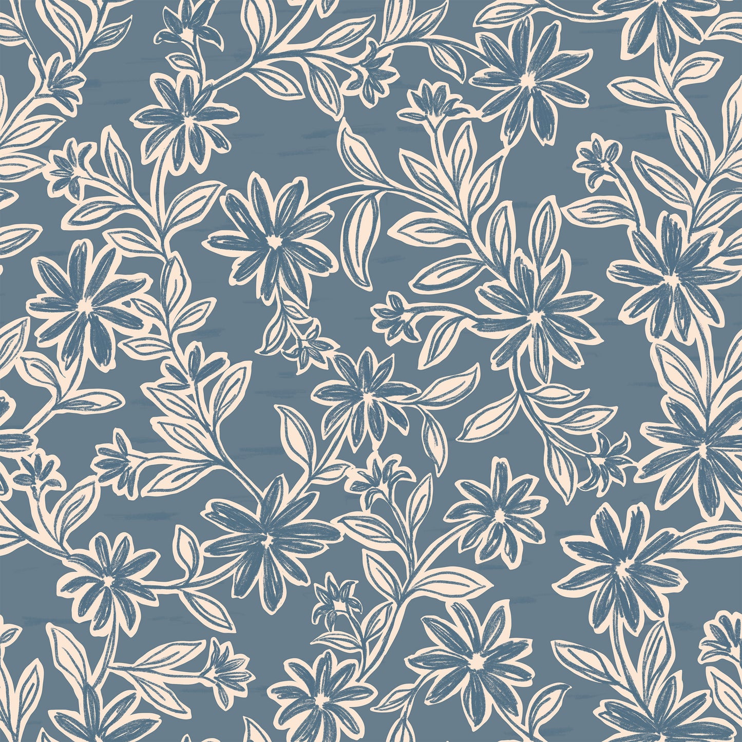 Blue Floral