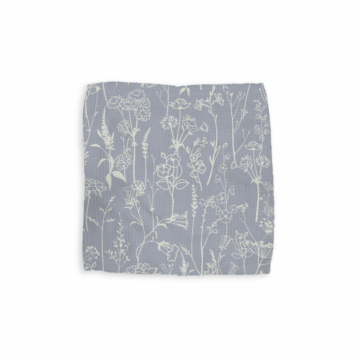 Lavender Daze (3 pack) single 12x12 wash cloth, flat lay