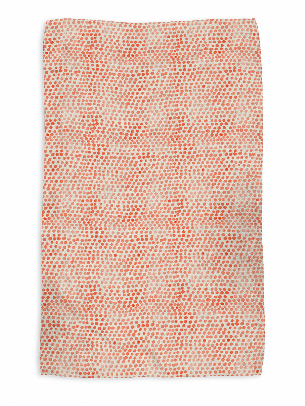 Pumpkin Patch kitchen tea towel, flat lay