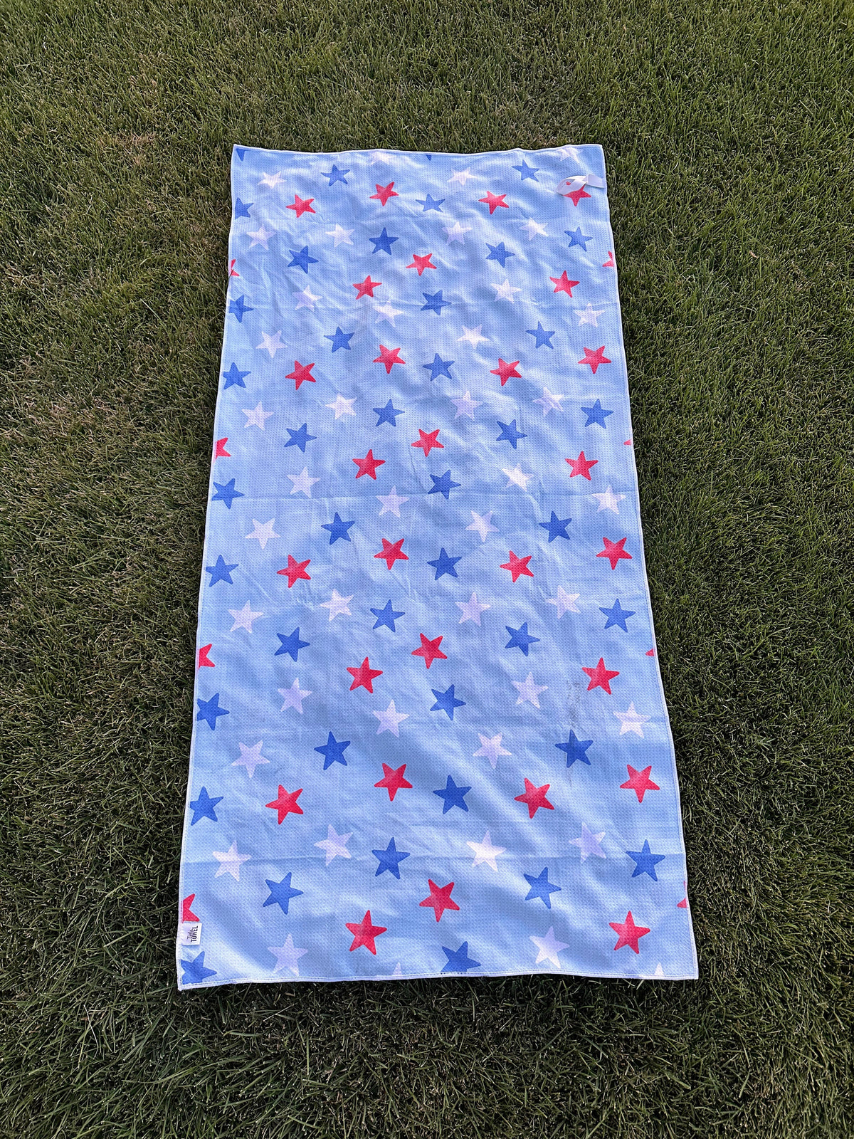 Stars Pool Towel: Reversible, stars side