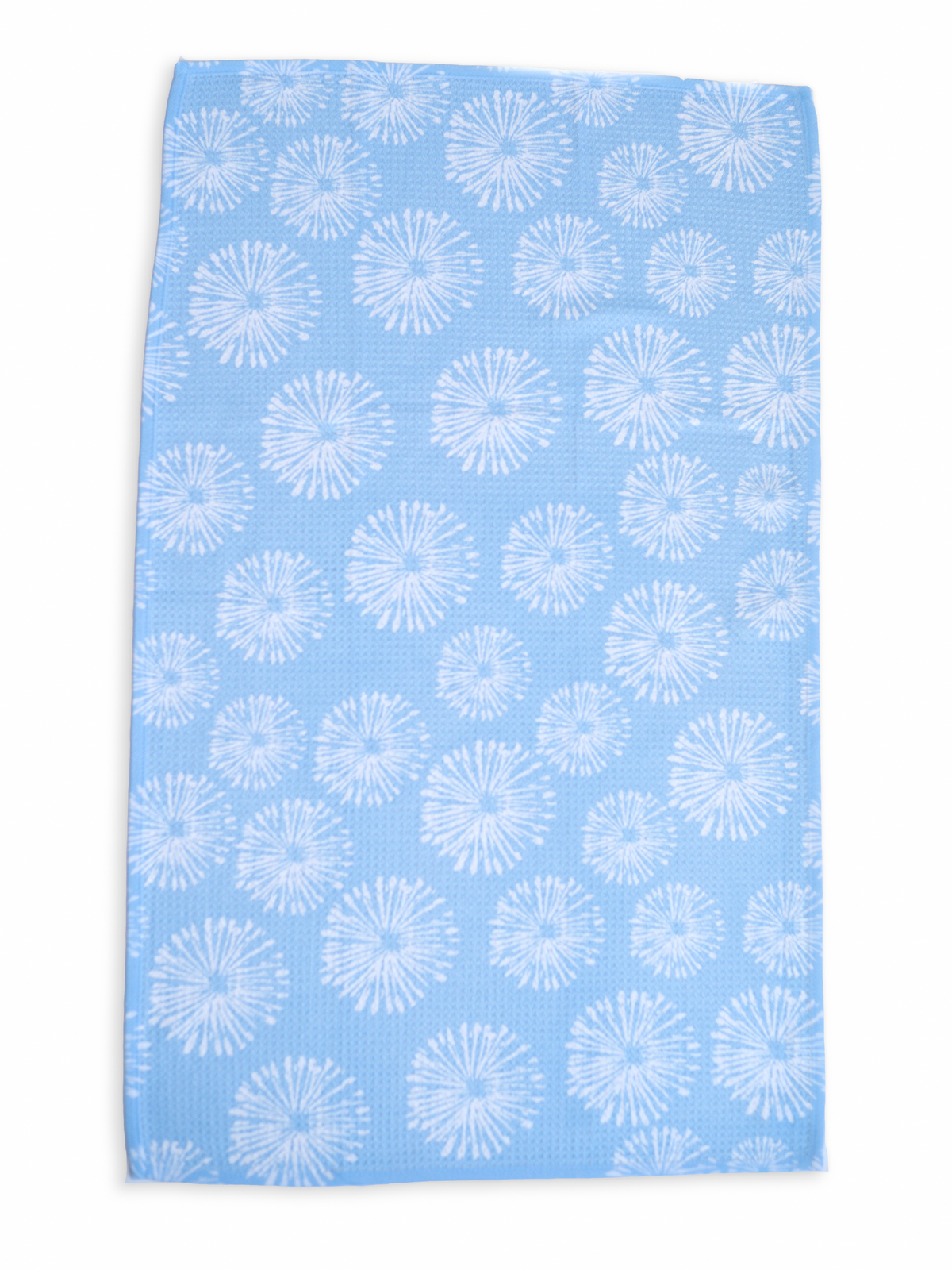 Bloom kitchen tea towel, flat lay